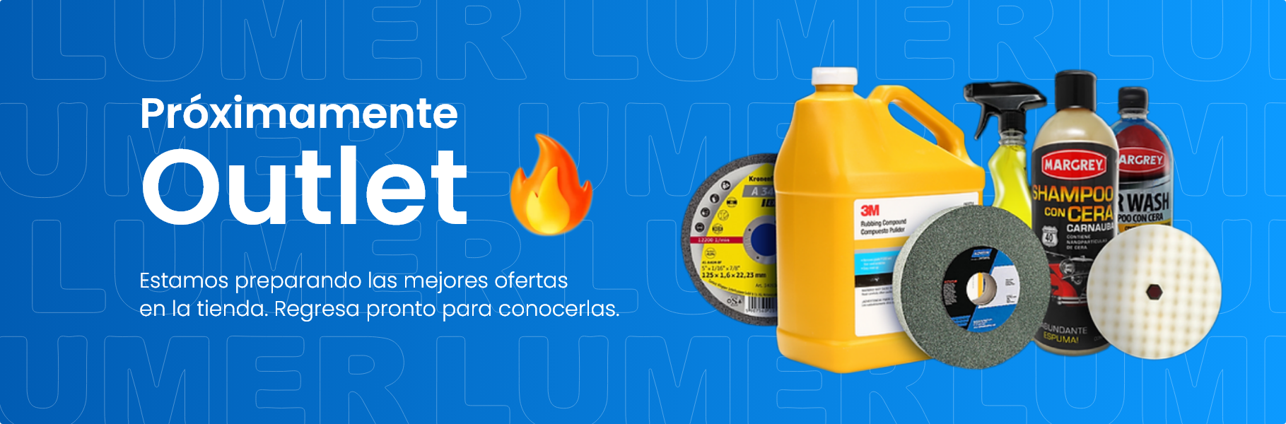 Banner outlet – Próximamente
