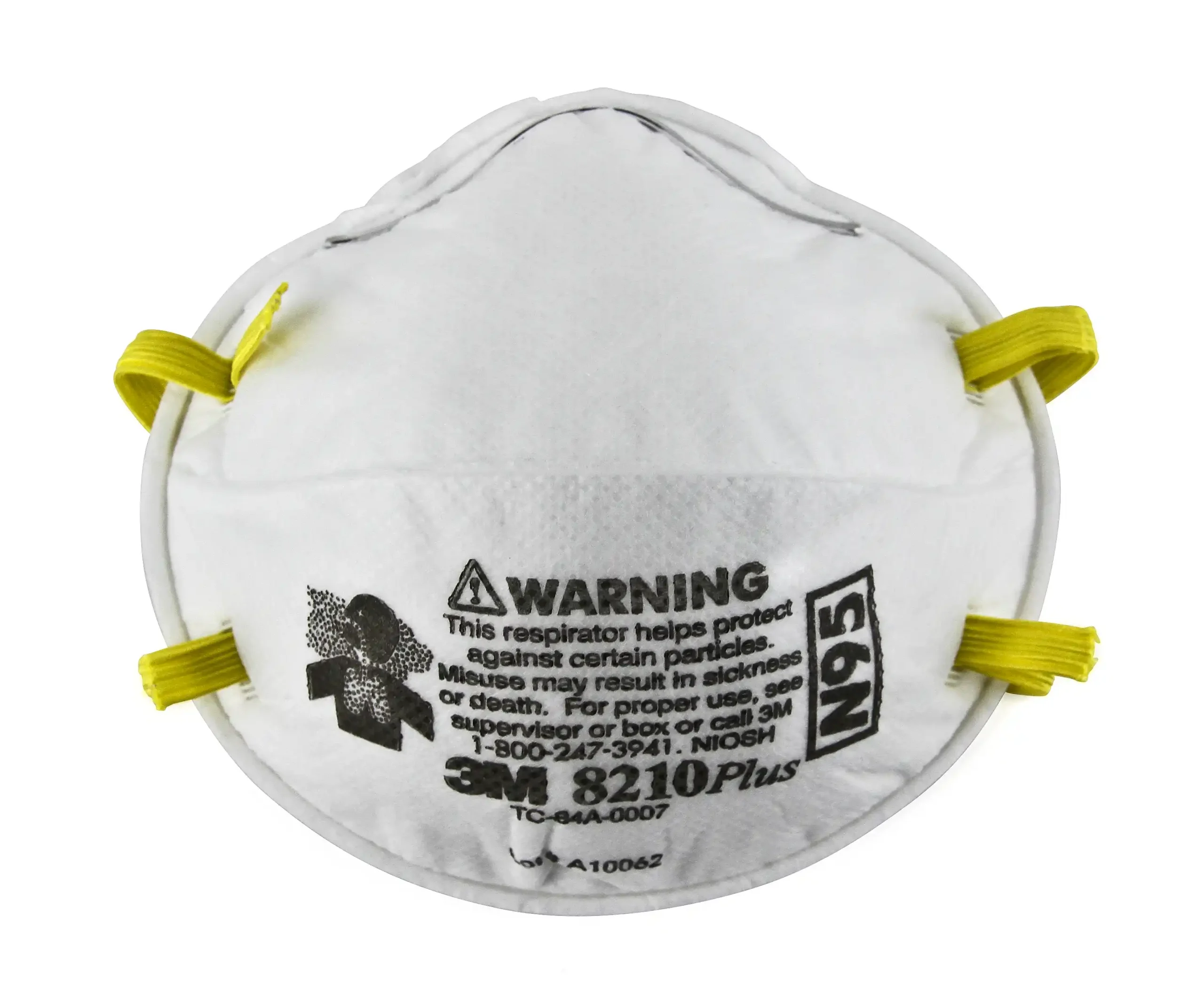 3M MASCARILLA P/POLVOS Y NEBLINAS N95 8210