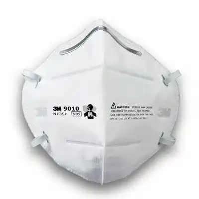 3M Respirador plegable 9010 N95